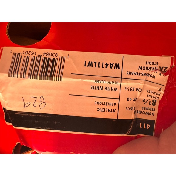 New Balance 411v1 Womens 8.5 Narrow Walking Shoes White WA411LW1 CUSH+ NEW - Picture 7 of 7